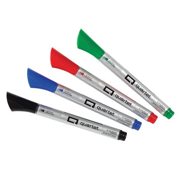 Quartet Premium Glass Board Markers Fine Tip